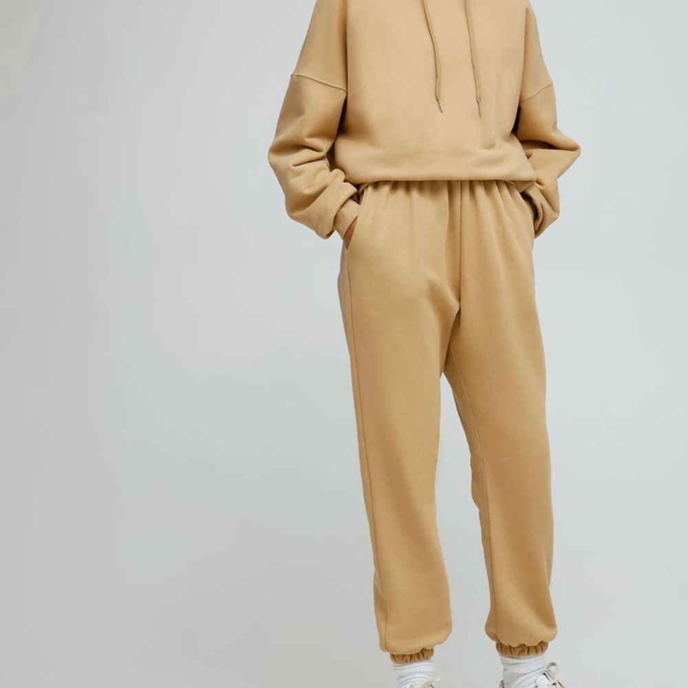 THE FRANKIE SHOP VANESSA ORGANIC COTTON SWEATPANTS